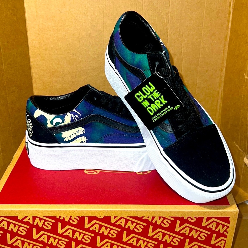 Vans “Glow in the Dark” Stackform